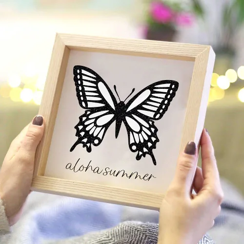 Miniatura 7 de TECKWRAP 001 Vinilo adhesivo permanente brillante para proyectos de calcomanías de manualidades, 12 pulgadas x 10 pies, color blanco coco brillante