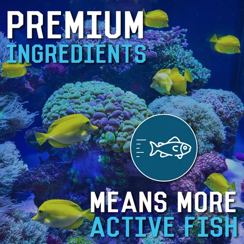 Miniatura 6 de RON'S CICHLIDS Pellets de comida para peces cíclidos africanos para adultos, hechos en Estados Unidos, pellets y palitos de cíclidos de hundimiento