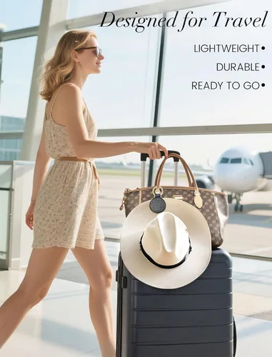 Miniatura 5 de Niveaya Clip magnético para sombrero para viajar en la bolsa, gancho de almacenamiento magnético, accesorio esencial de viaje de vacaciones