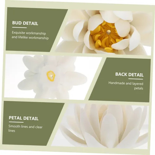 Miniatura 8 de ORFOFE 1pc Lotus - Placa de incienso decorativa para incienso, cono de porcelana, plato de incienso de cerámica, cerámica, cerámica, soporte