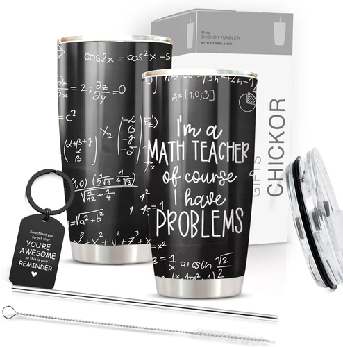Miniatura 9 de CHICKOR Vaso aislado de 20 onzas – Regalo para hacer diferencias – Never Forget the Difference You Make – Regalos de agradecimiento al jefe