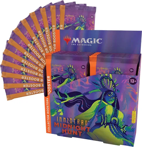 Miniatura 5 de Magic: The Gathering Innistrad: Midnight Hunt Collector Booster Box 12 paquetes (180 cartas mágicas)
