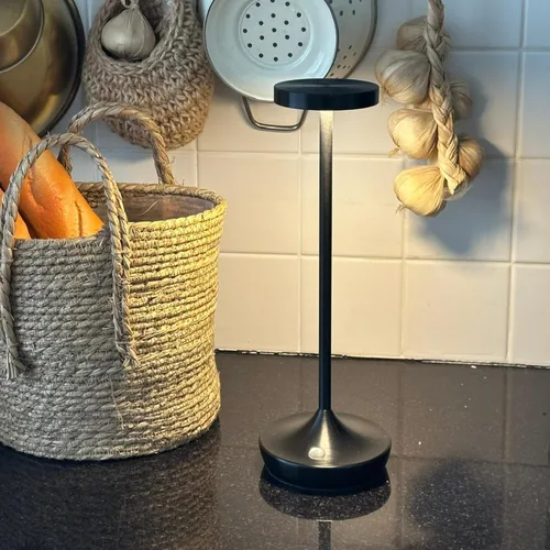 Miniatura 8 de Lámpara de mesa inalámbrica recargable - Luz de mesa LED operada con batería de 6000mAh - Lámparas de mesa portátiles táctiles regulables