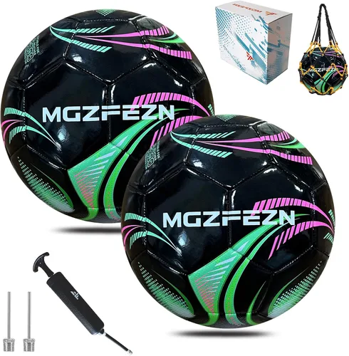 Miniatura 9 de Balón de fútbol juvenil tamaño 4, para niños, para jugar al aire libre, práctica, pelota de fútbol para adolescentes, niños y niñas, para interiores