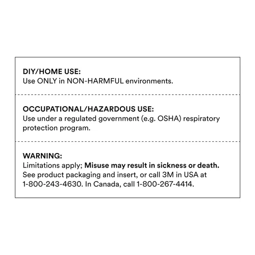Miniatura 11 de 3M Respirador N95 8511, Válvula de Flujo Fresco, Paquete de 10, APROBADO POR NIOSH, Medios Filtrantes Avanzados Para Respiración Fácil, Cómodo Para