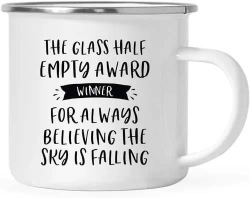 Miniatura 23 de Andaz Press Taza de café de acero inoxidable de 11 onzas con diseño de fogata, regalo divertido para compañero de trabajo, ganador del premio