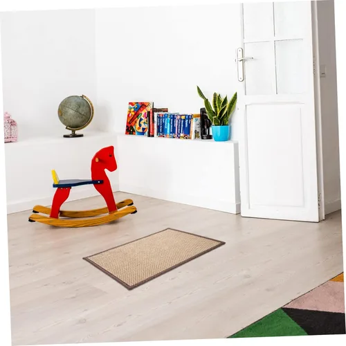 Miniatura 5 de DECHOUS 2 unids japonés asiento tejido piso Mat meditación cojín Yoga cojín decoración hogar alfombra