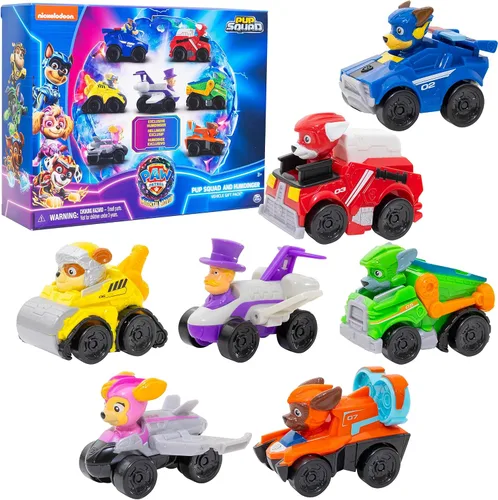 Miniatura 9 de Paw Patrol: The Mighty Movie, juguete de avión con figura de acción Skye Mighty Pups, luces y sonidos, juguetes para niños y niñas mayores de 3 años