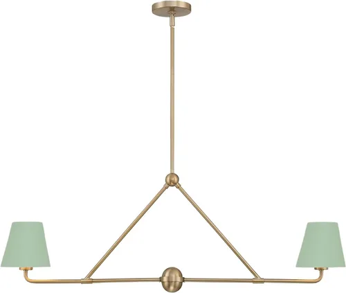 Miniatura 11 de Crystorama Xavier - Candelabro lineal dorado vibrante de 6 luces oro (Vibrant Gold)