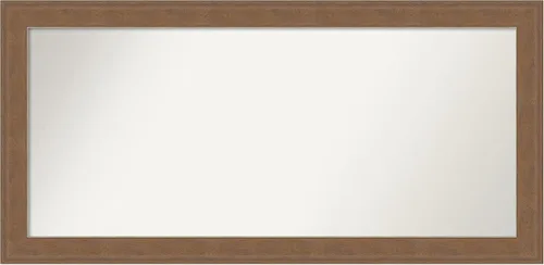 Miniatura 69 de Amanti Art Espejo de baño marrón para sobre el fregadero, 25 x 25 pulgadas, hecho a medida, espejo de tocador cuadrado marrón medio, marco de madera