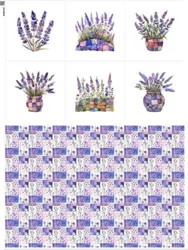 Miniatura 177 de Paquete de tela de algodón de color sólido, 50 cuadrados precortados (8 x 8 x 8 pulgadas), 100% algodón, 120 GSM, fabricado en Türkiye