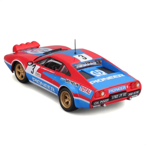 Miniatura 3 de Bburago Ferrari Racing 308 GTB (1982) Super Car - Escala 1:43 - Increíblemente detallada réplica de fundición a presión modelo coleccionable