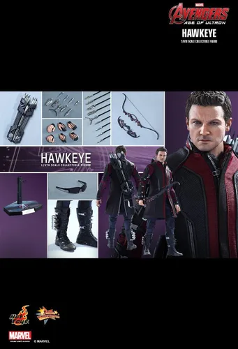 Miniatura 4 de Hot Toys Figura de Avengers Age of Ultron Hawkeye a escala 1:6
