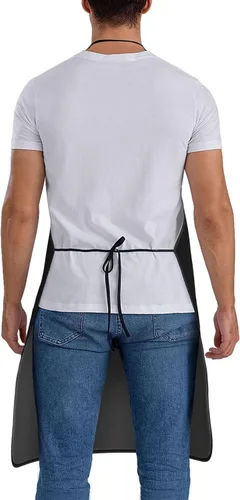 Miniatura 3 de Delantal personalizado personalizado para añadir nombre, foto, texto, logotipo, cocina ajustable para cocinero para hombres y mujeres