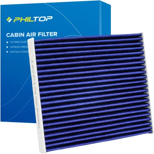 Miniatura 11 de PHILTOP Filtro de aire de cabina HEPA con carbón activado, compatible con CF10934 Mercedes-Benz E350, C300, C250, GLK350, C350, CLS550, E400, SL550
