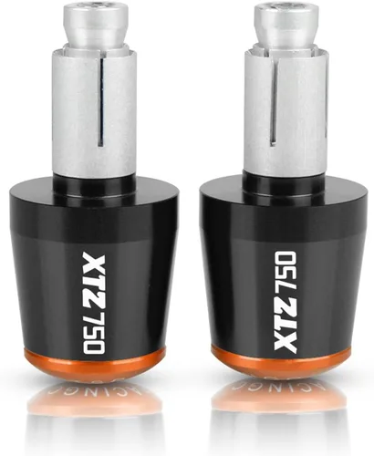 Miniatura 3 de Motocicleta para XTZ750 XTZ 750 1989-1996 1995 1994 1993 7/8 pulgadas 0.866 in Motocicletas Agarres de mano Manillar Tapón Tapón de manillar Azul