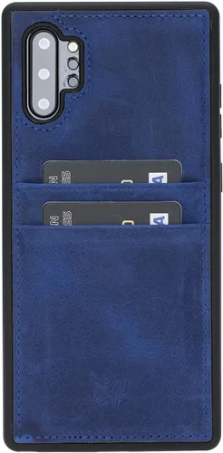 Miniatura 3 de Venito Capri - Funda de piel tipo cartera compatible con Samsung Galaxy Note 10 Plus (6,8 pulgadas), extra segura, con bloqueo RFID y cubierta