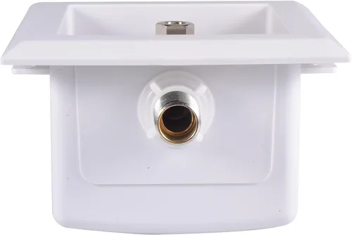 Miniatura 3 de EFIELD Caja de salida premontada para lavavajillas, entrada MIP de 1/2 pulgada con válvula de ángulo de parada de 1/4 vuelta instalada