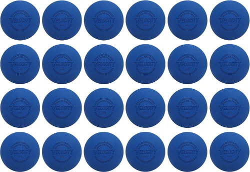 Miniatura 100 de Pelotas de lacrosse Velocity - 1, 2, 3, 6, 12, 18, 24, 36, 60 y 120 paquetes - para práctica, tamaño oficial aprobado por la NFHS y la universidad