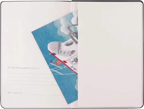 Miniatura 4 de Comix Paquete de 6 cuadernos rayados para el trabajo, 240 páginas, 5.5 x 8.3 pulgadas, negro, tapa dura, tamaño A5 mediano con rayas universitarias