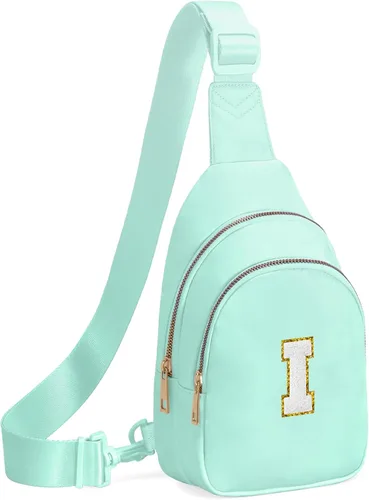 Miniatura 111 de Regalos de cumpleaños Viverte para niñas de 7, 8, 9, 10, 11, 12, 13 años, pequeño bolso cruzado de hombro con inicial, bolso cruzado de hombro