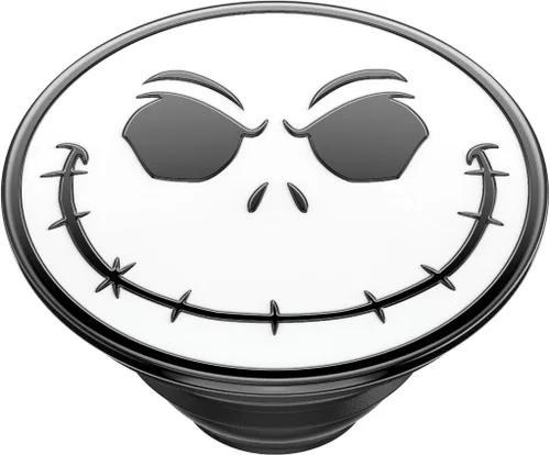 Miniatura 2 de PopSockets - Agarre para teléfono con soporte expandible, agarre adhesivo, pesadilla antes de Navidad, esmalte Jack