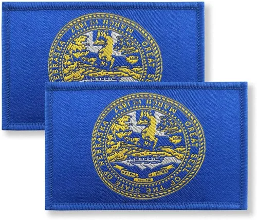Miniatura 7 de Overdecor Parche de bandera de Georgia - Parches militares tácticos - Cierre de velcro, paquete de 2