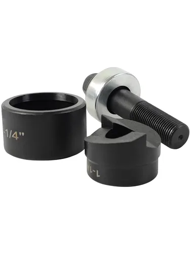 AMZCNC Unidad perforadora de 1-1/4 pulgadas de tamaño de orificio de conducto con perno de extracción manual - (1.7 pulgadas - tamaño real del