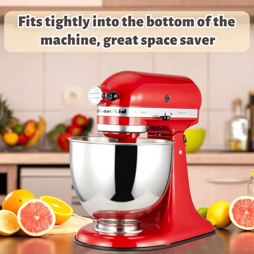 Miniatura 5 de Tapete deslizante para mezclador KitchenAid - Tapete deslizante para mezclador de metal compatible con mezclador de pie KitchenAid de 4.5-5 cuartos