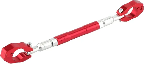 Universal Manillar Barra transversal Ajustable 0.866 in 7/8in Fortalecido Cross Pad (rojo)