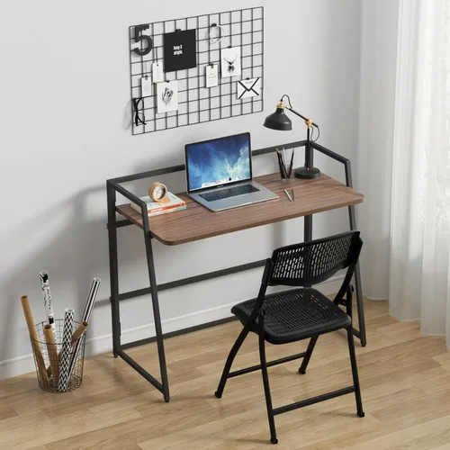 Miniatura 4 de Ytaoka Silla plegable negra con asiento de malla transpirable y marco de metal resistente para interiores y exteriores, fiestas, eventos, bodas