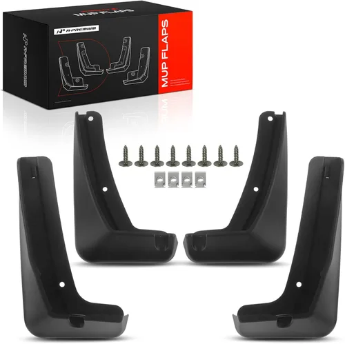 Miniatura 19 de A-Premium Juego de 4 protectores contra salpicaduras de barro compatibles con Cadillac XT4 2019-2020, Sport Utility de 4 puertas, con accesorios