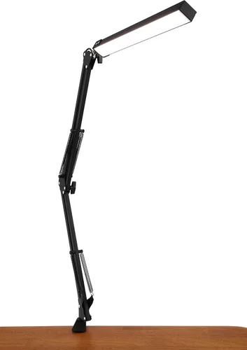 Miniatura 2 de Acurit Lámpara de escritorio LED con brazo oscilante, lámpara de escritorio flexible y duradera para oficinas, escritorios, espacios de trabajo