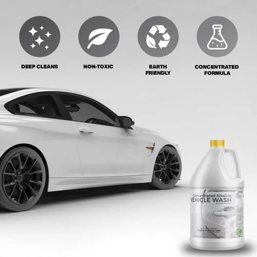 Miniatura 4 de AutoGeneral GCC 710 - Champú alcalino concentrado para lavado de vehículos, para limpieza y detalles, cortador de suciedad y grasa a base de agua