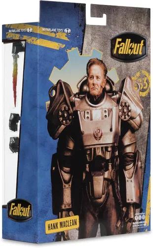 Miniatura 9 de McFarlane Toys - Figura de acción de lujo Fallout Hank MacLean de 7 pulgadas