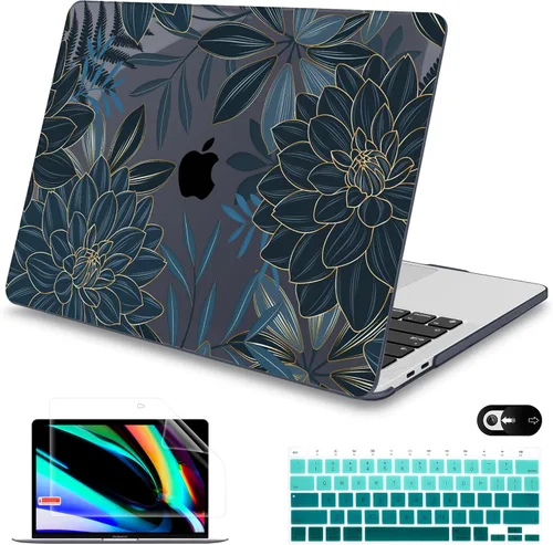 Mektron para MacBook Air 13 Funda A1466/A1369 (versión 2010-2017), cubierta rígida de plástico con fijación a presión para MacBook Air 13.3 pulgadas