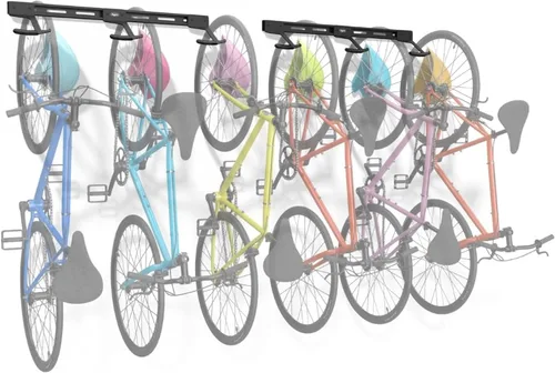 Miniatura 6 de Koova Soporte de pared para bicicleta Soporte de bicicleta de acero Perchas ajustables Fácil montaje Fabricado en Estados Unidos