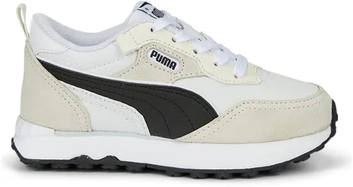 PUMA Niños Niños Rider Fv Future Vintage Lace Up Zapatillas Zapatos Casual - Gris