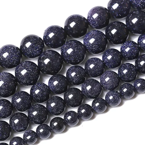 Miniatura 44 de 45 cuentas de turquesa de 0.315 pulgadas con concha de howlita azul perla y turquesa cuentas de piedra para hacer joyas, pulseras, collares, aretes