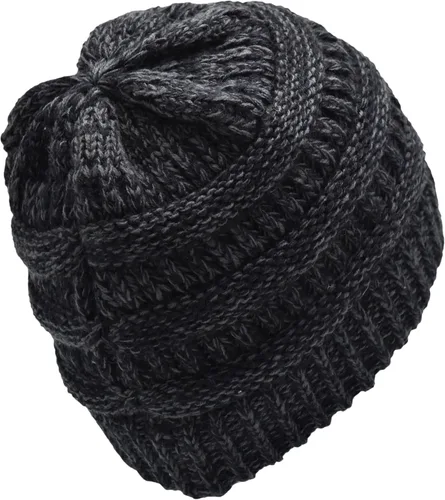 Miniatura 312 de C.C Trendy Warm Chunky Soft Stretch Cable Knit Beanie