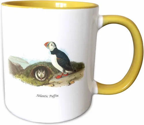 Miniatura 14 de 3dRose, Taza negra bicolor de 11 oz, negro/blanco
