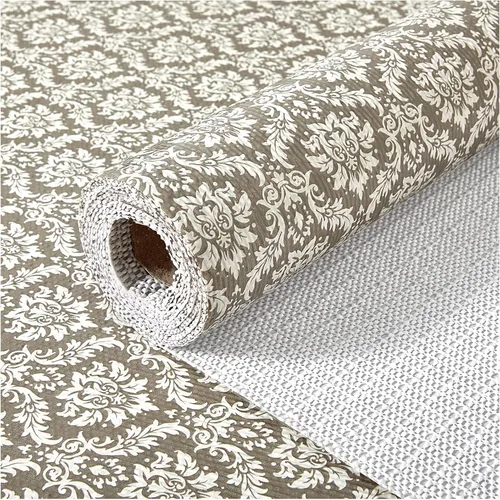 Miniatura 22 de Forro antideslizante para cajones y estantes, no adhesivos, grueso, agarre fuerte, impermeable, lavable, protege los estantes del aparador, armarios