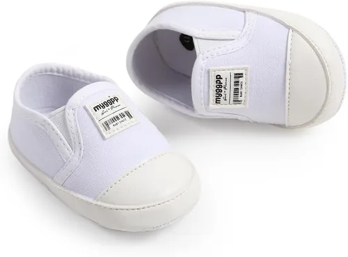 Miniatura 5 de Zapatos de bebé para niños y niñas, tenis de suela antideslizante, zapatos planos para primeros pasos, zapatos planos y perezosos