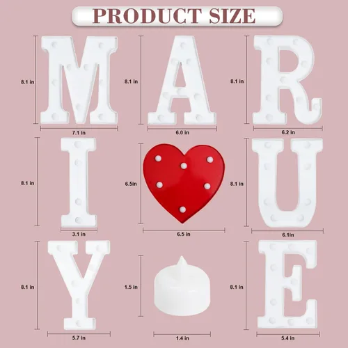 Miniatura 7 de Homemory Letras Iluminadas "I Love U" para Propuestas y Decoraciones, Letrero de "I Love U" con 24 Velas Sin Llama, 1000 Pétalos de Rosa Rojos 1