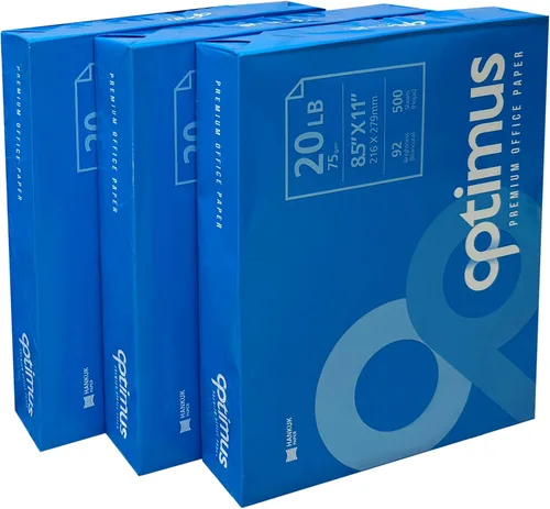 Miniatura 7 de Papel de copia multiuso, 8.5 x 11 pulgadas, 20 libras, tamaño carta blanca, 1 paleta, papel de impresión para escritura, dibujo, documentos
