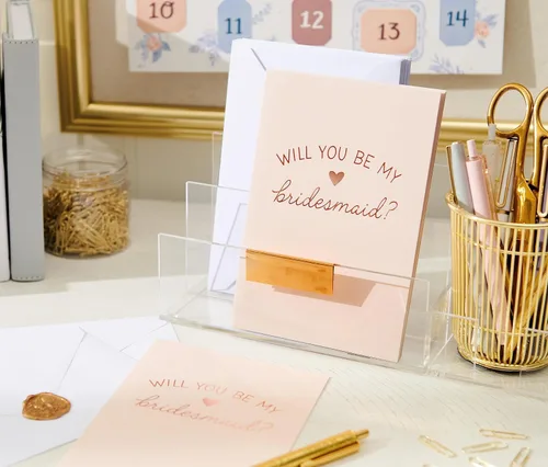 Miniatura 7 de American Greetings Invitaciones de boda en blanco, (8 unidades)