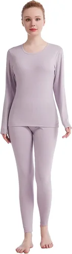 Miniatura 8 de Ropa interior térmica para mujer Long Johns conjuntos de ropa interior térmica para mujer, capa base ultra suave, regalos con caja