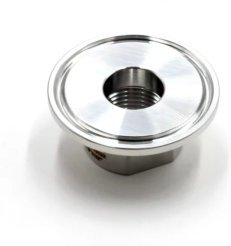 Miniatura 2 de HFS (R) 1.5 "Tri Clamp a 1/2" NPT Hembra FNPT Rosca Sanitaria Tubería de Acero Inoxidable 304 (1.5" TC-1/2" FNPT)