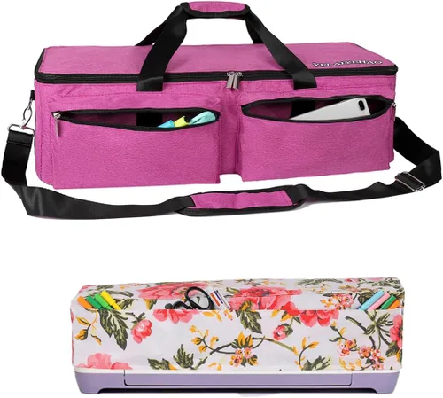 Miniatura 12 de YELAIYEHAO Bolsa de transporte compatible con Cricut Explore Air y Maker, bolsa impermeable compatible con Cricut Explore Air y suministros