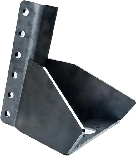 Miniatura 5 de Acoplador de Remolque Adaptador de Canal Vertical Compatible con Remolque de Bastidor en A de 50 Grados Componentes de 14000 LBS Solamente Base